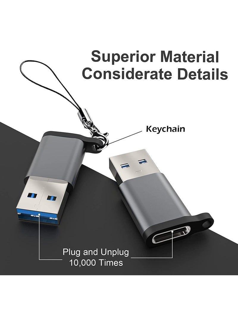 TYCOM USB C to USB 3.0 Adapter OTG Female to Male 480Mbps Compatible With MacBook Pro iPad Pro Galaxy Note20 Ultra Laptops Power Delivery and More. - Image 2